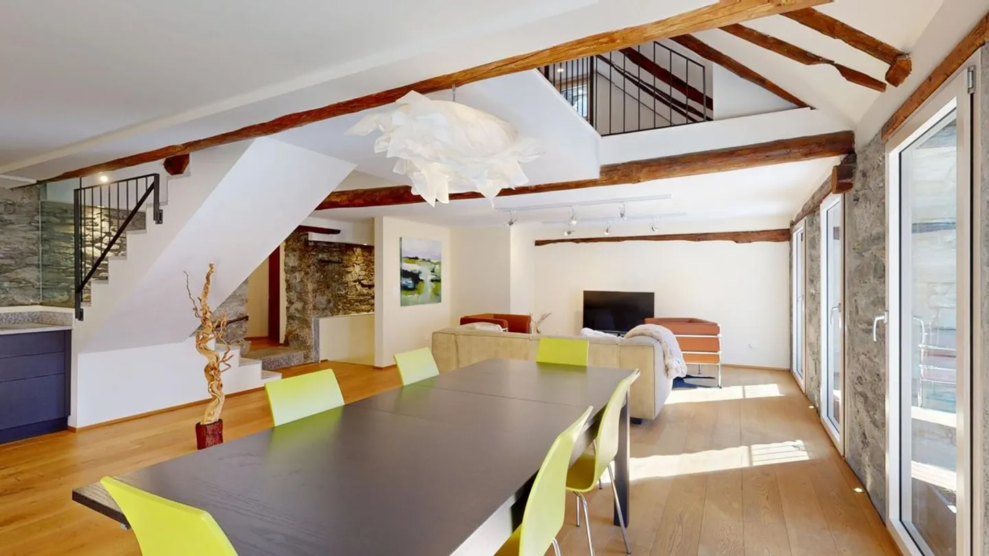 L'architecture rencontre le charme rustique : Une expérience de vie unique à Maggiatal - Photo 6 sur 11