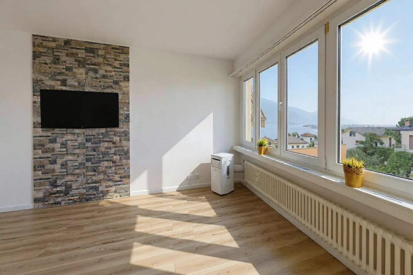 Vista lago, sole e stile: appartamento 2.5 locali ristrutturato a Minusio - Foto 5 di 5