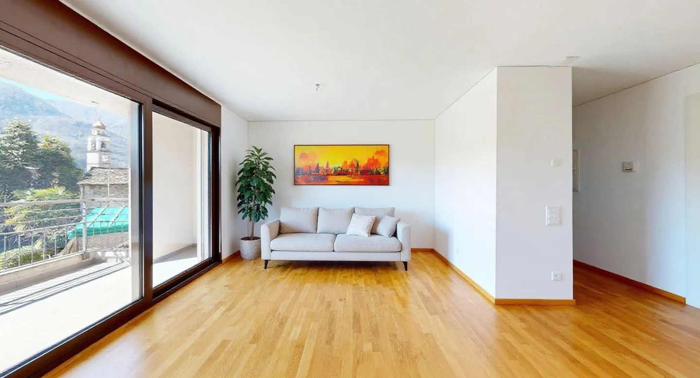 Leben, wo der Lifestyle grossgeschrieben wird - stilvolle 3.5-Zimmer-Wohnung am Pozzo di Tegna - Foto 2 von 9