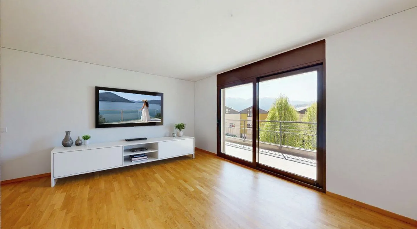 Leben, wo der Lifestyle grossgeschrieben wird - stilvolle 3.5-Zimmer-Wohnung am Pozzo di Tegna - Foto 3 von 9