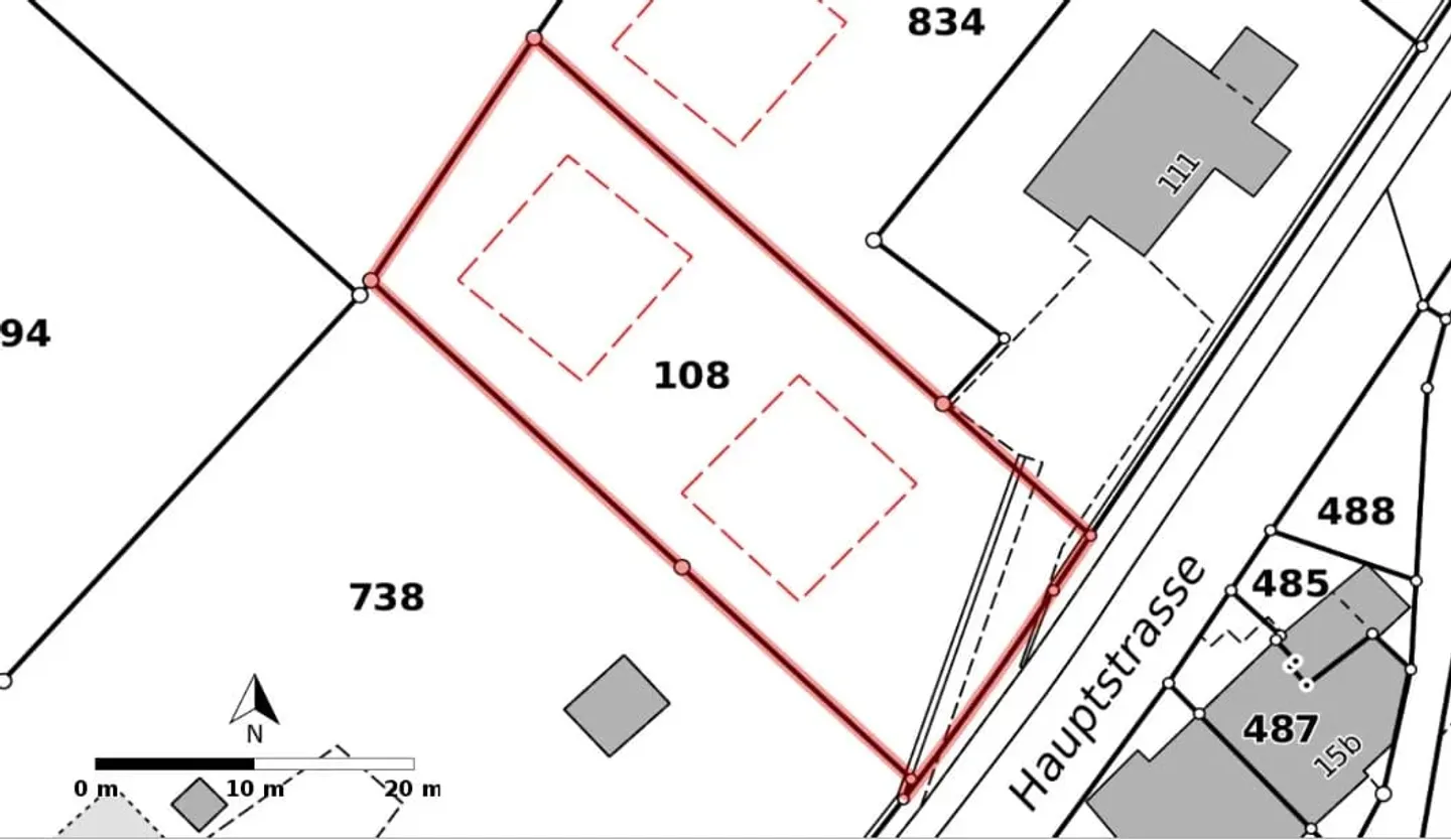 908 m² Terreno edificabile a Wisen - Foto 2 di 2