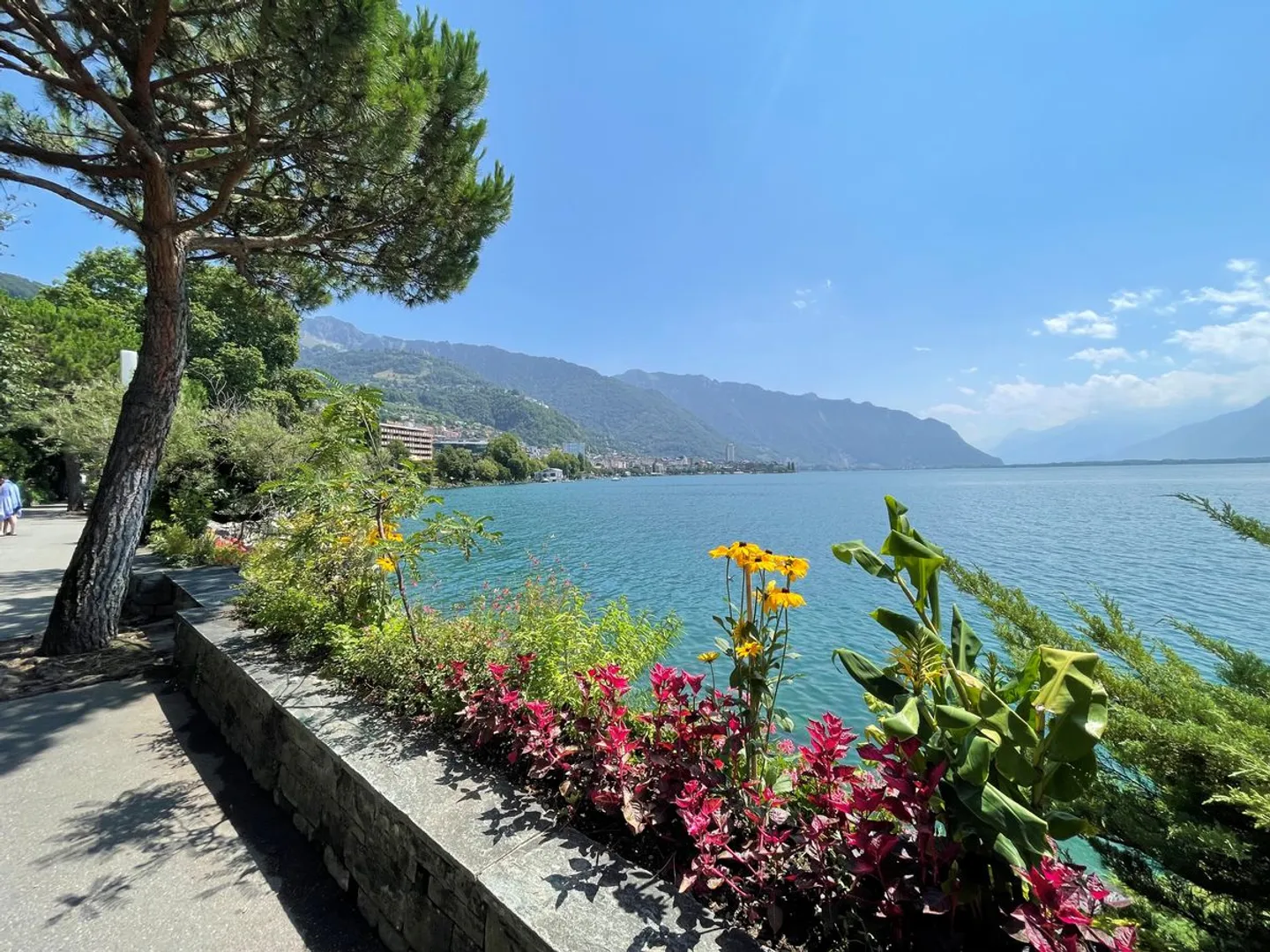 APPARTEMENT DE 1,5 PIECES AVEC TRES BONNE SITUATION ET BELLE VUE SUR LE LAC ET LES MONTAGNES - Photo 5 sur 11