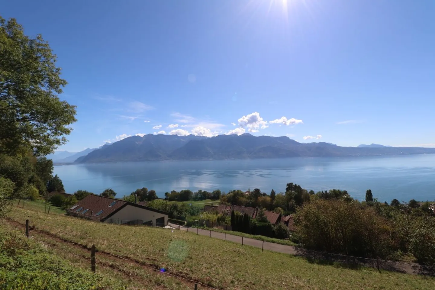 EDIFICIO DI 4 APPARTAMENTI DA RISTRUTTURARE CON VISTA PANORAMICA ECCEZIONALE SUL LAGO DI GINEVRA E LE ALPI - Foto 3 di 13