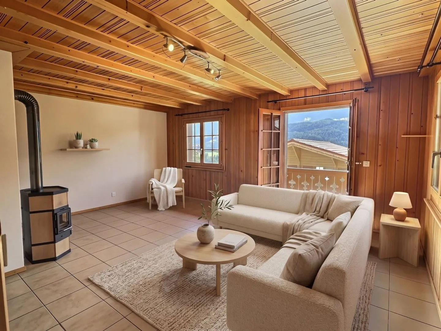 Angenehme Duplex-Penthouse zum Verkauf in Château-d'Oex - Foto 1 von 13