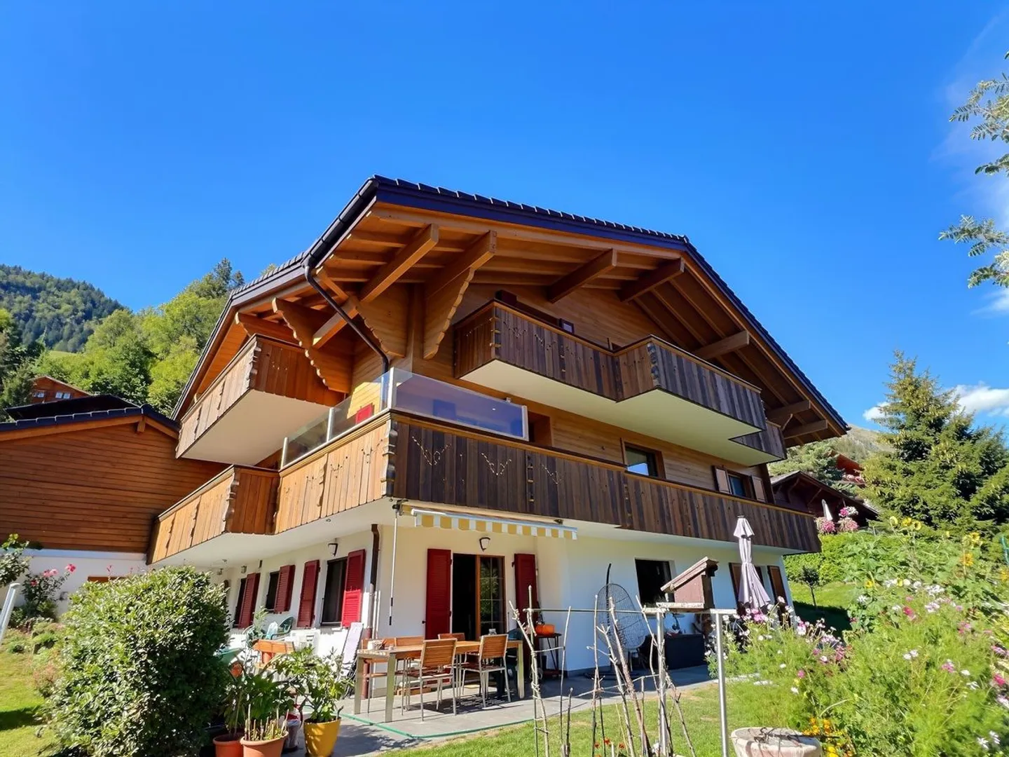 Bel Appartement à Château-d'Oex - Photo 1 sur 13