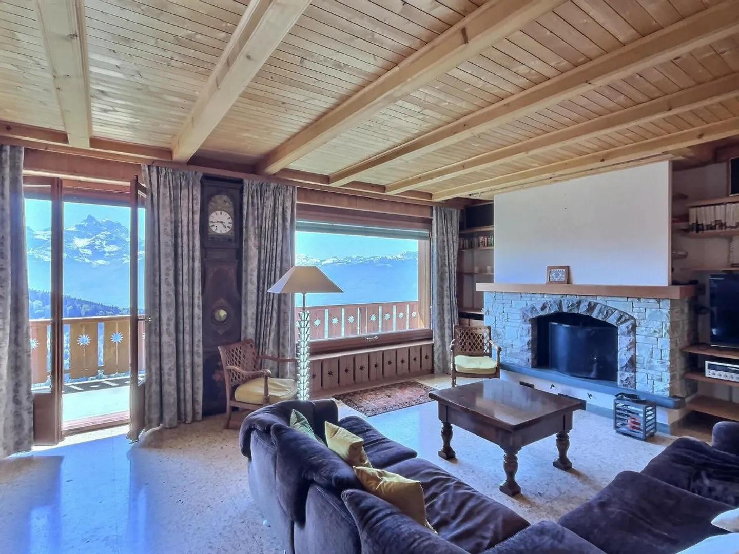 GRAND CHALET OF 9 ROOMS WITH A POOL IN A VERY QUIET NEIGHBORHOOD WITH GRAND PANORAMIC VIEW - Photo 7 of 13