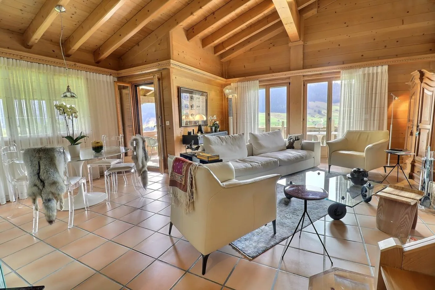 Magnificent 5-room duplex for sale in Château-d'Oex - Photo 5 of 13