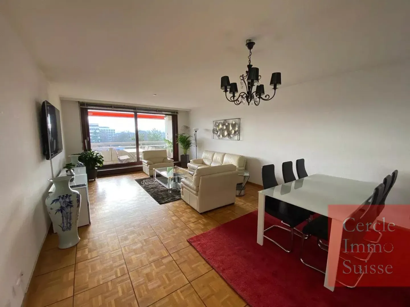 Geneva Right Bank – Furnished 5.5-room apartment, 165 m², 7th floor – Rent CHF 5,800.– - Photo 1 of 10