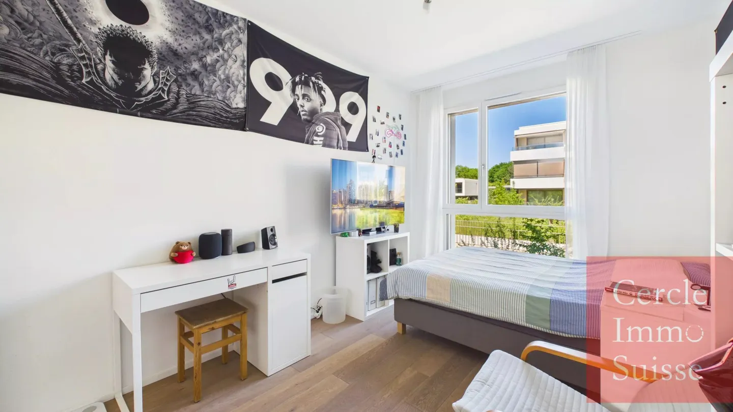 APPARTEMENT D'EXCEPTION – 5 PIÈCES – PARC DES CRÊTS, TROINEX – 2'290'000.– CHF - Photo 9 sur 13