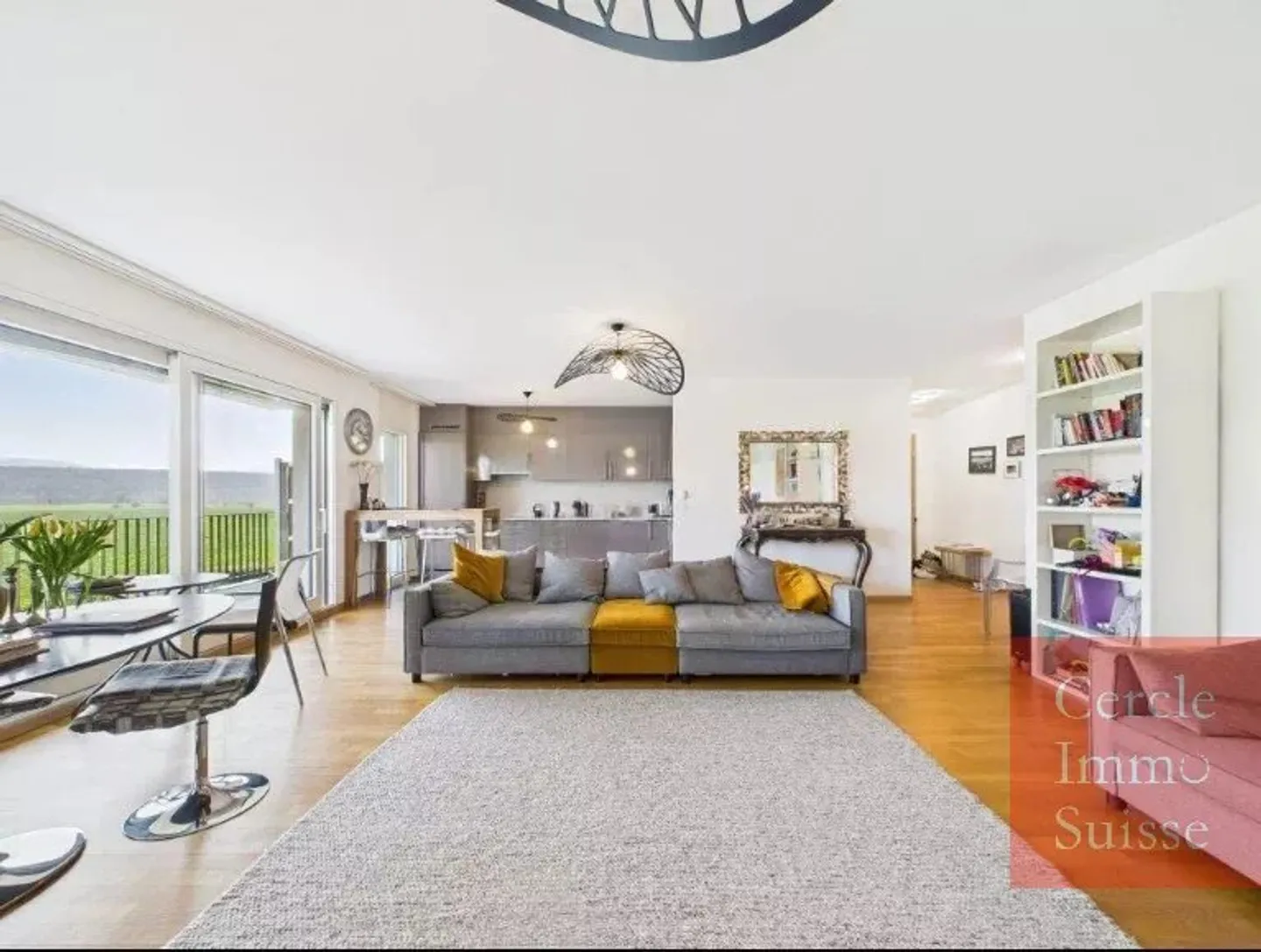 Elegante appartamento con 3 camere da letto a Chancy con vista sulla campagna aperta - Foto 4 di 10