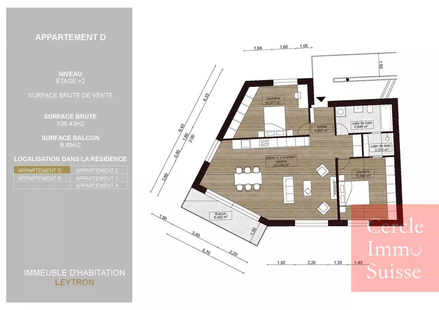 NEUE WOHNUNG LEYTRON - LOT D - Foto 4 von 8