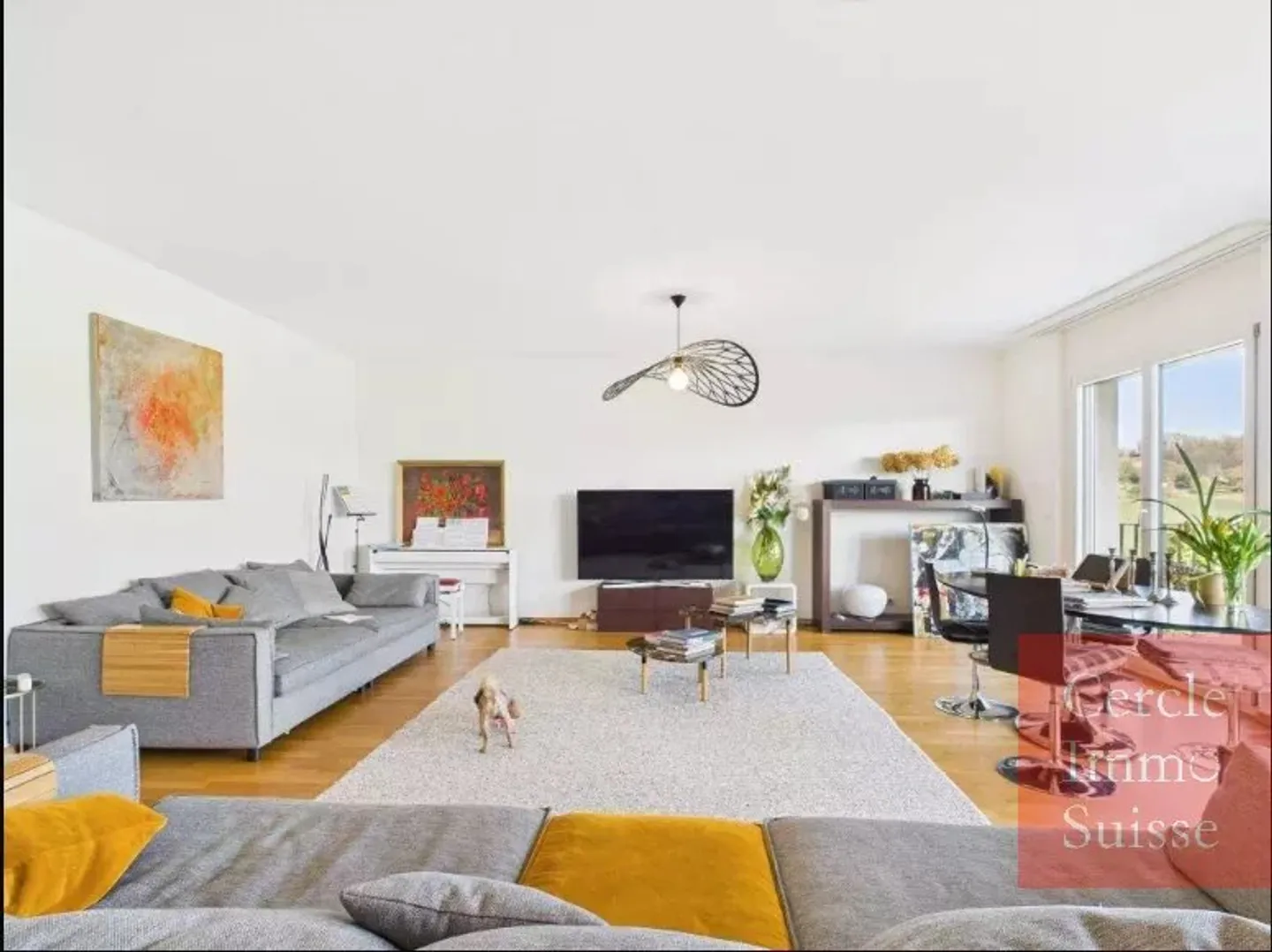 Elegante appartamento con 3 camere da letto a Chancy con vista sulla campagna aperta - Foto 2 di 10