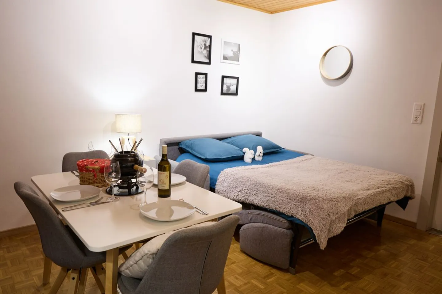 25 45 Incantevole studio con terrazza e vista sulle montagne - Foto 7 di 8