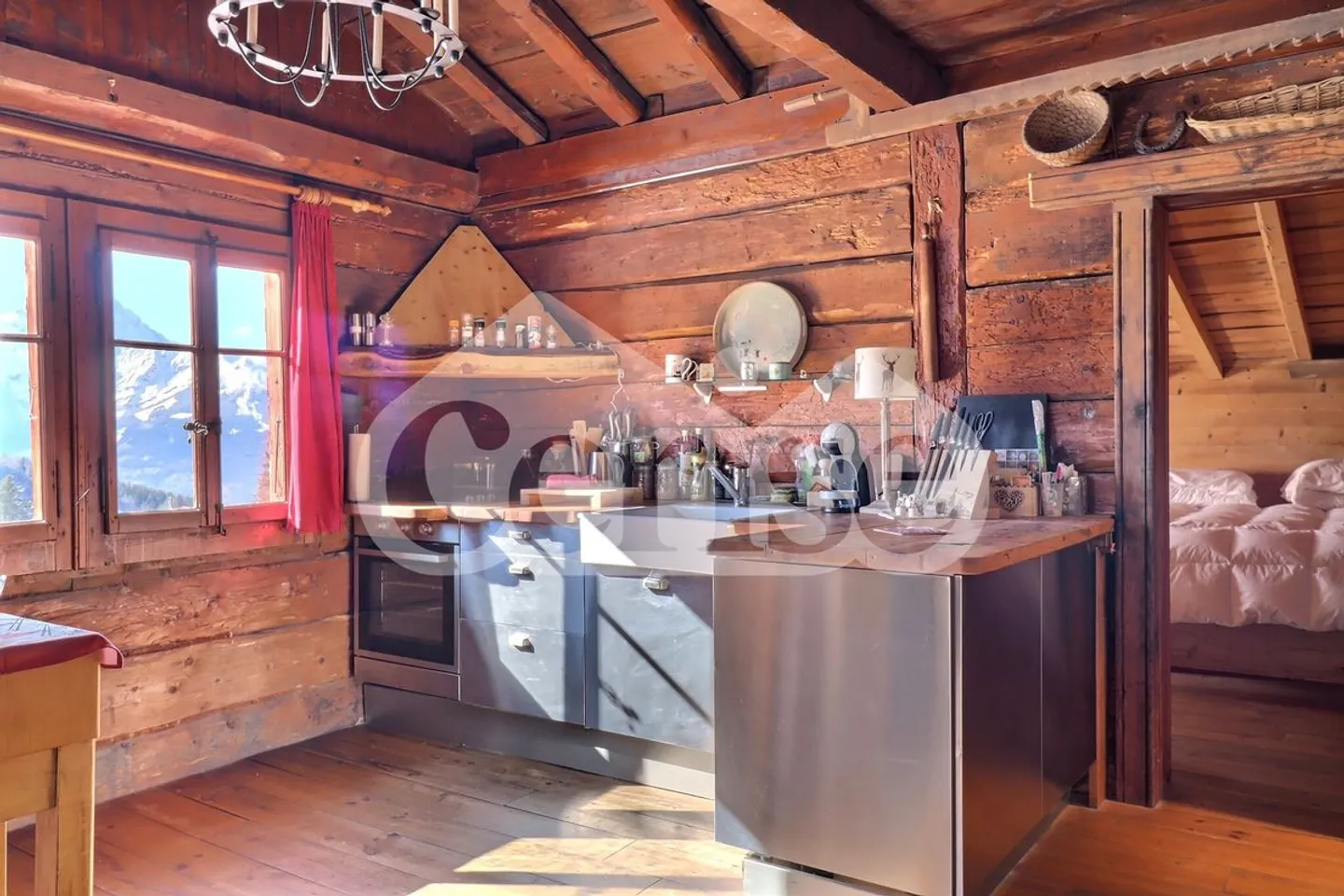 Arveyes semi-chalet with unobstructed view, garden, balconies - Photo 5 of 11