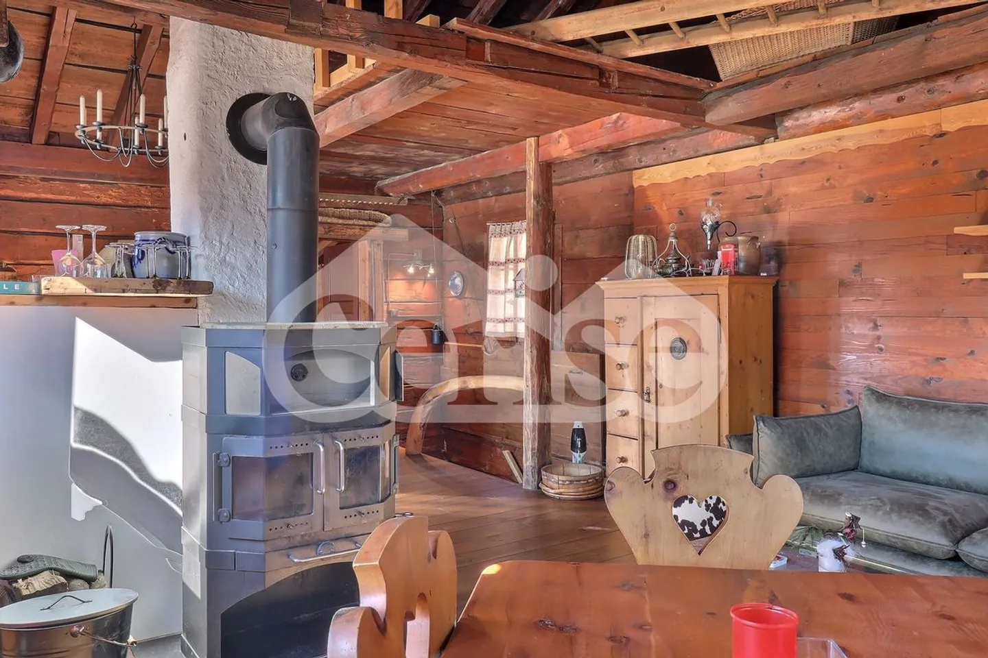 Arveyes semi-chalet with unobstructed view, garden, balconies - Photo 6 of 11