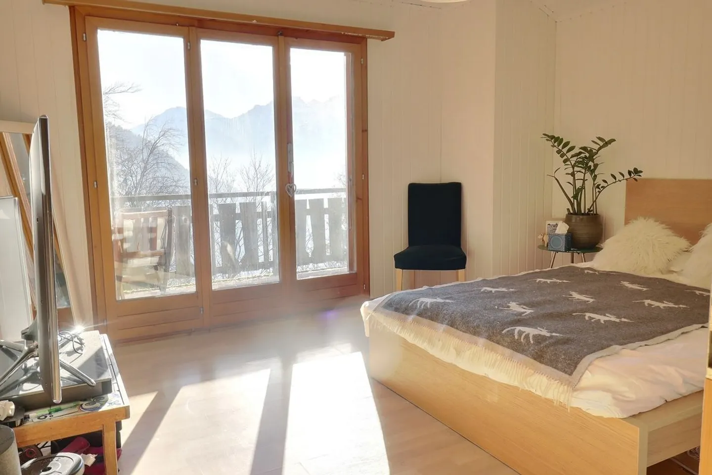 Individual chalet 4.5 rooms with magnificent view - Photo 10 of 13