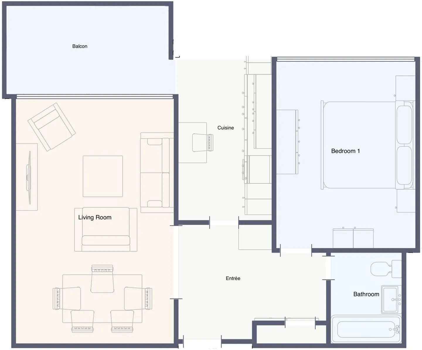 2,5 pièces dans un écrin de verdure à deux pas de la gare - Photo 12 sur 12