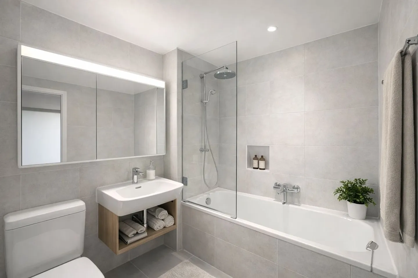 2,5 pièces dans un écrin de verdure à deux pas de la gare - Photo 5 sur 12