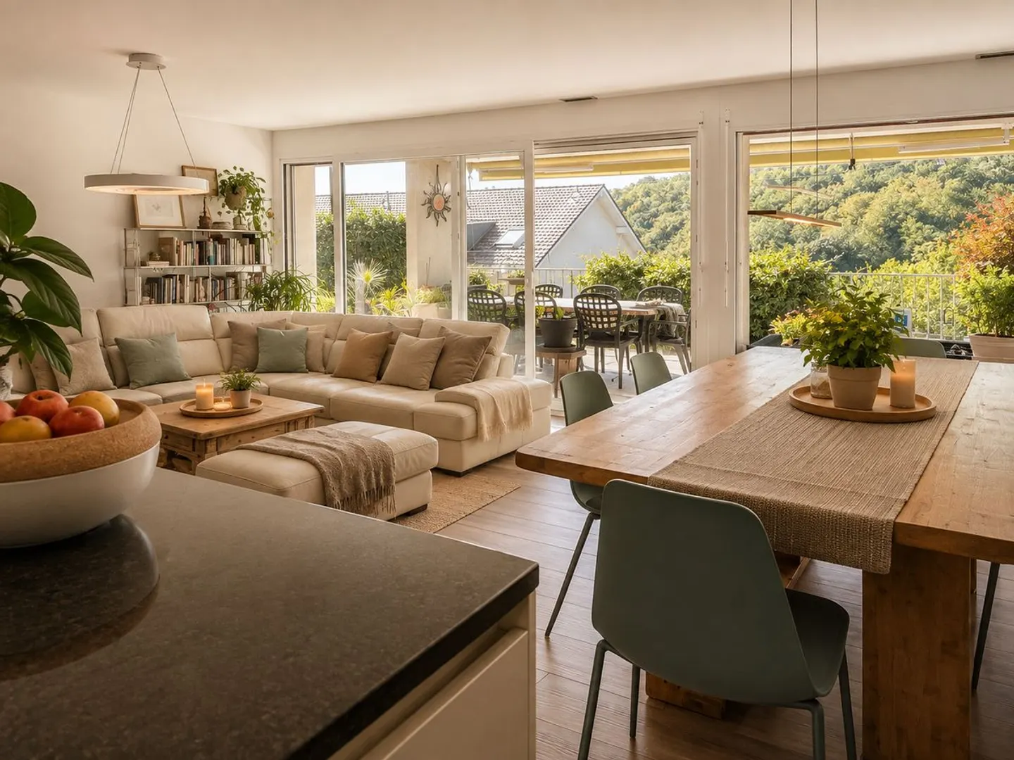 Superb family apartment with balcony-garden and unobstructed view - Photo 7 of 13