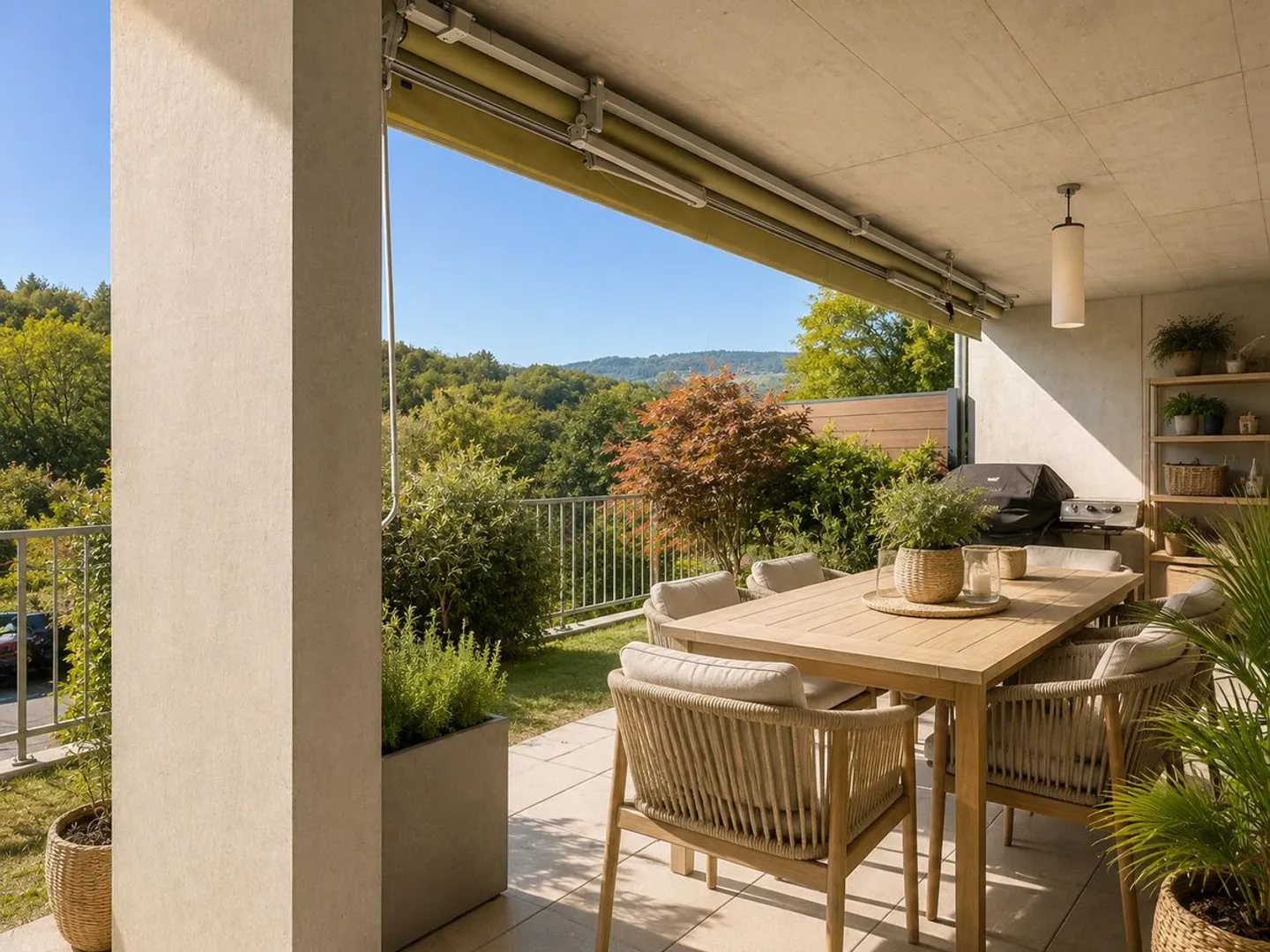 Superb family apartment with balcony-garden and unobstructed view - Photo 3 of 13