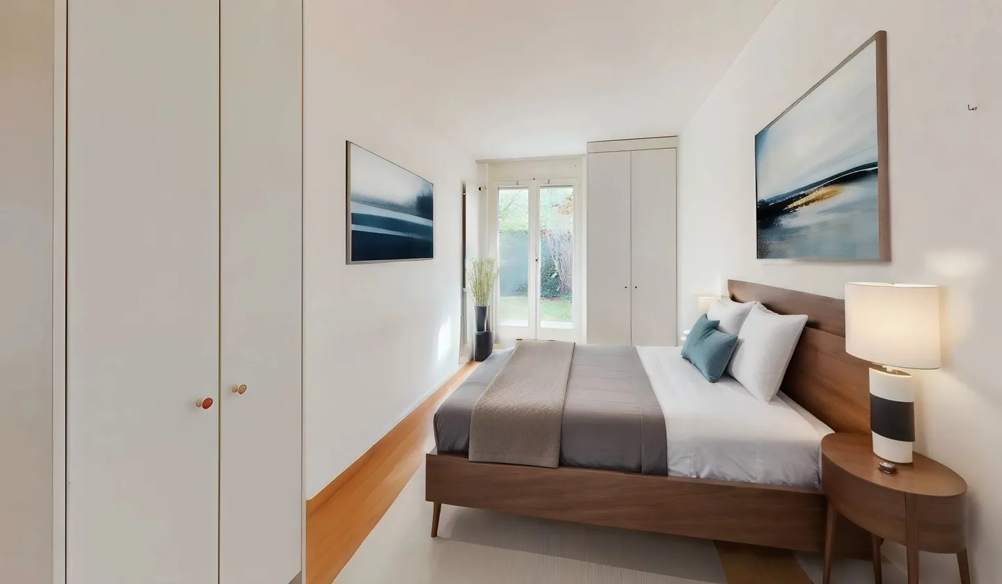 CASATAX exclusivement : Charmant appartement de 3 pièces avec grand jardin ! - Photo 5 sur 10