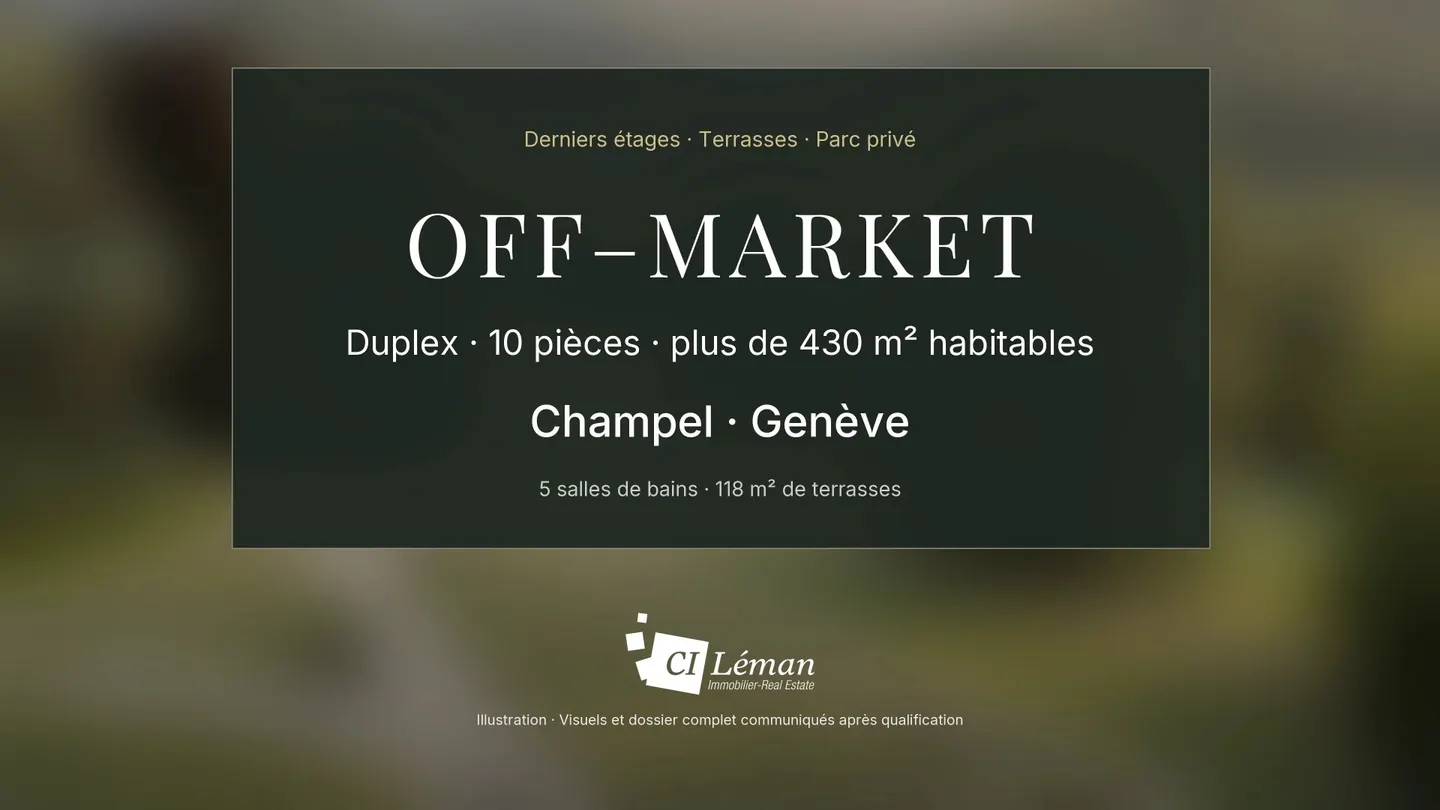 Eccezionale attico duplex a Champel - Foto 6 di 6