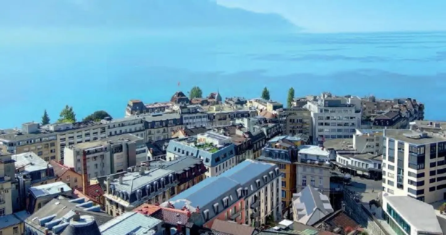 Montreux – Appartement neuf de 3.5 pièces au 3e étage avec deux balcons - Photo 3 of 5