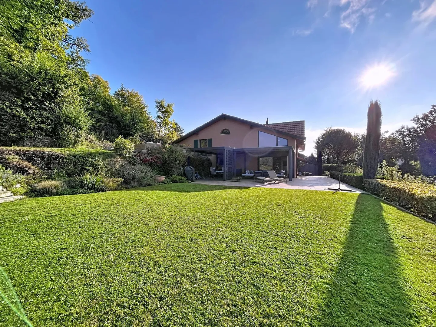 Maison individuelle avec vue imprenable sur le lac, à Puidoux (Lavaux) - Foto 2 di 13