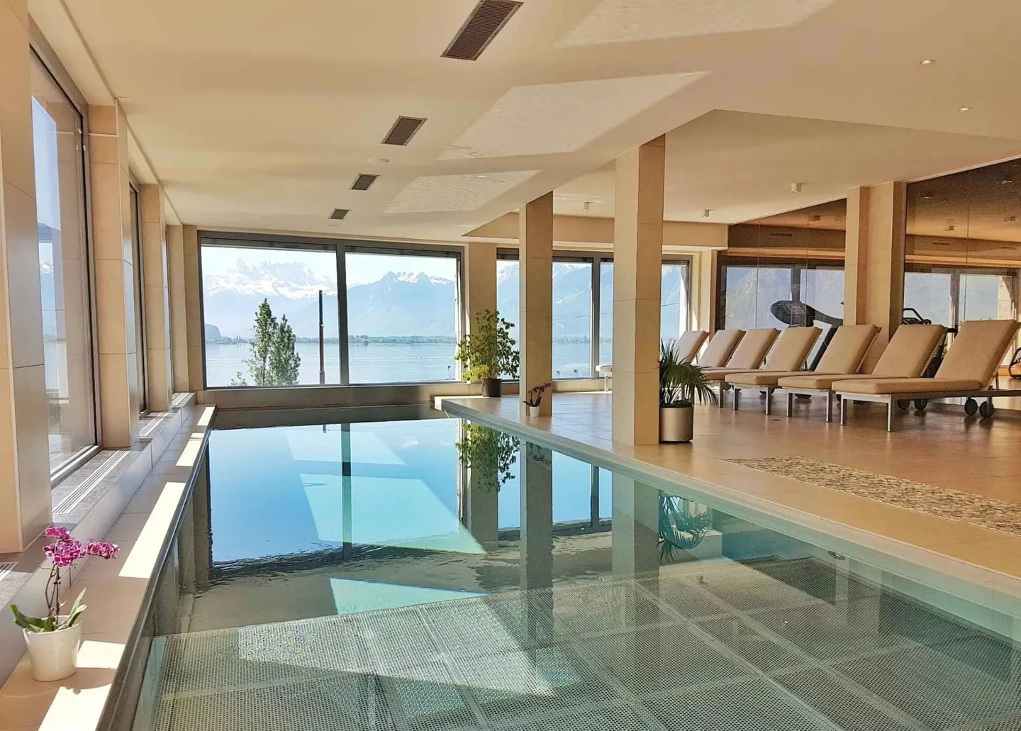 Elegante appartamento di 4,5 locali nella storica Residenza Nazionale di Montreux - Foto 11 di 13
