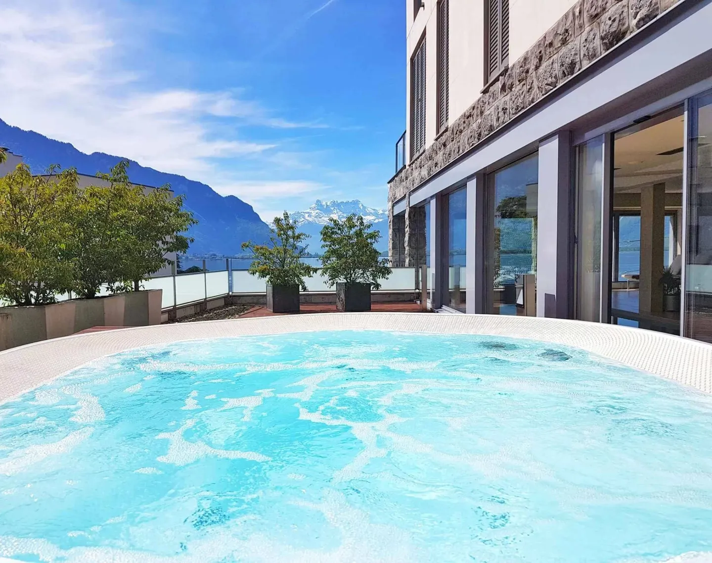 Elegante appartamento di 4,5 locali nella storica Residenza Nazionale di Montreux - Foto 13 di 13