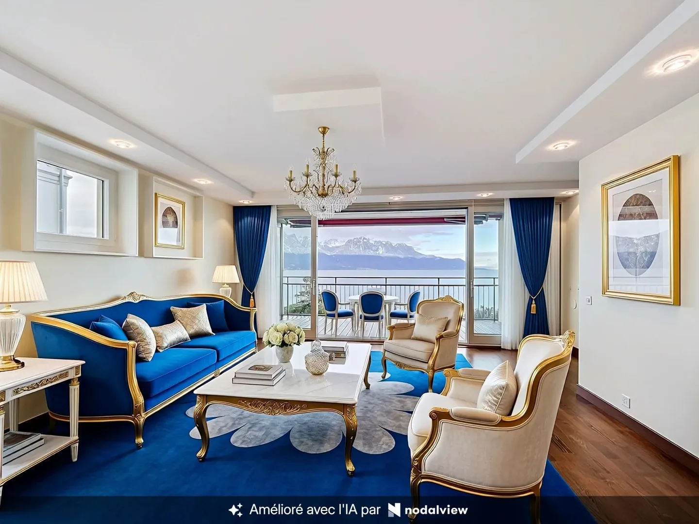 Magnifique 4,5 pcs avec vue panoramique sur le lac Léman - Photo 1 of 10