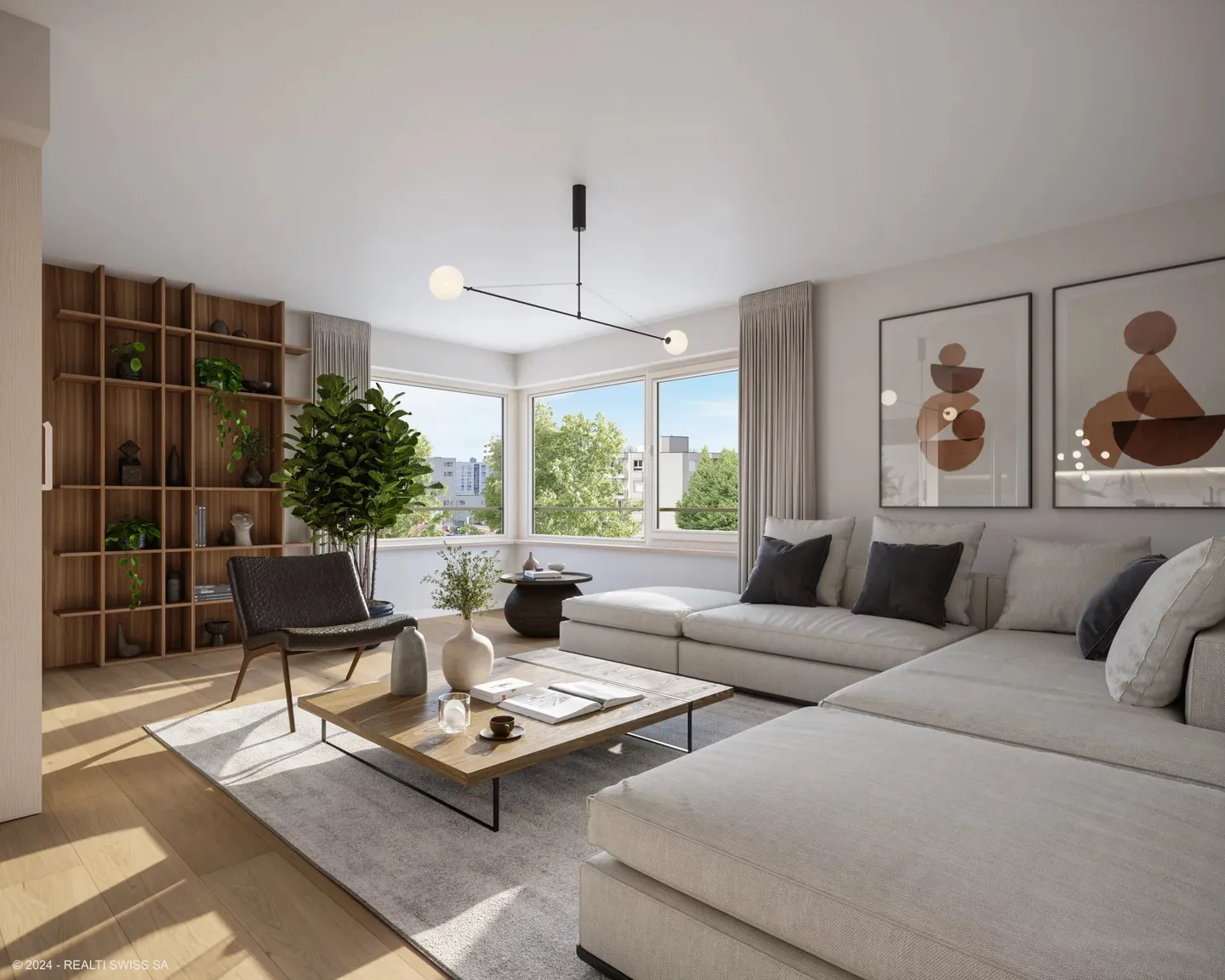 New 3.5 room apartments in Ecublens from 88 m² - www.mapraz-parc.ch - Photo 4 of 8