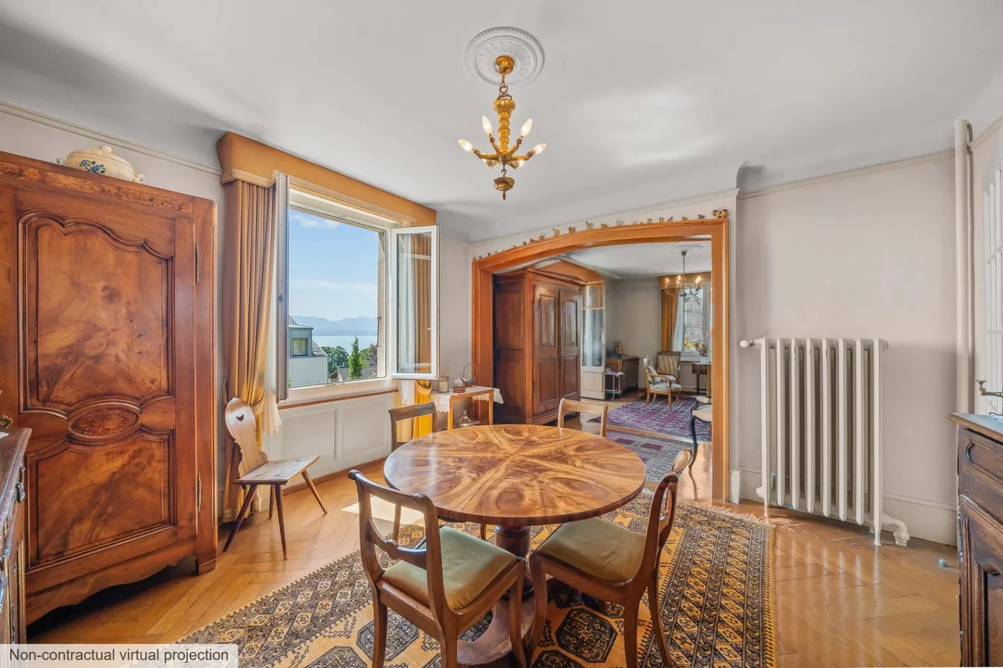Maestosa villa di carattere di 7,5 locali con vista lago - Foto 8 di 13