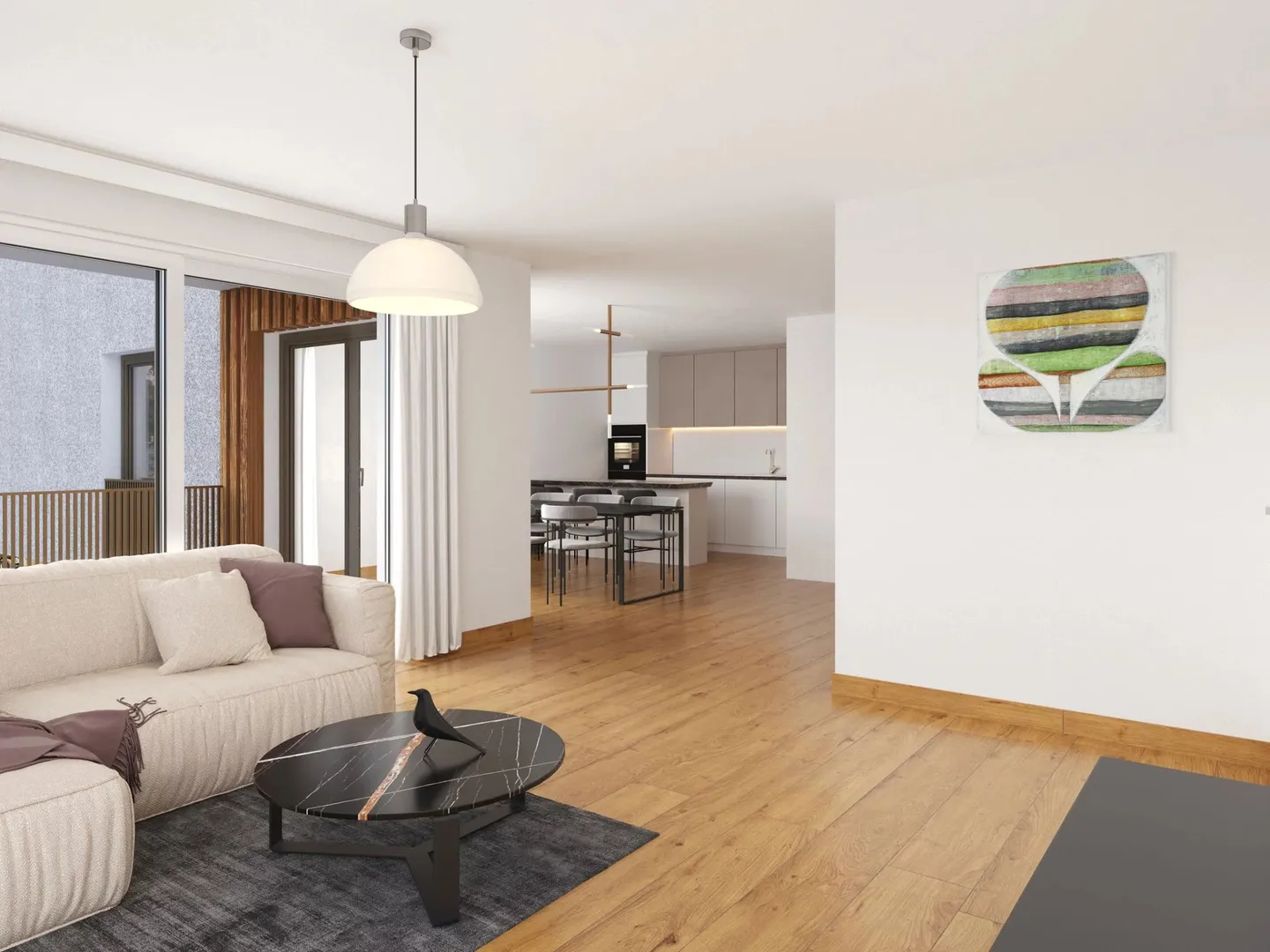 Nuovo appartamento di 4,5 stanze in vendita - Foto 2 di 7