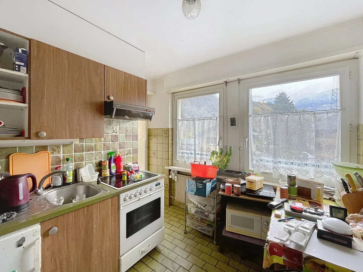Appartement de 3 1/2 pièces à rénover à Sierre - Photo 4 of 10