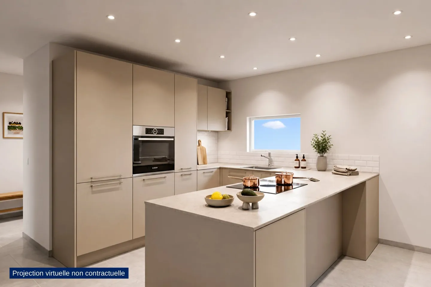 In affitto ad Aproz, lato Sion – superbo attico di 118 m² con terrazza di 60 m² e ascensore privato - Foto 2 di 7