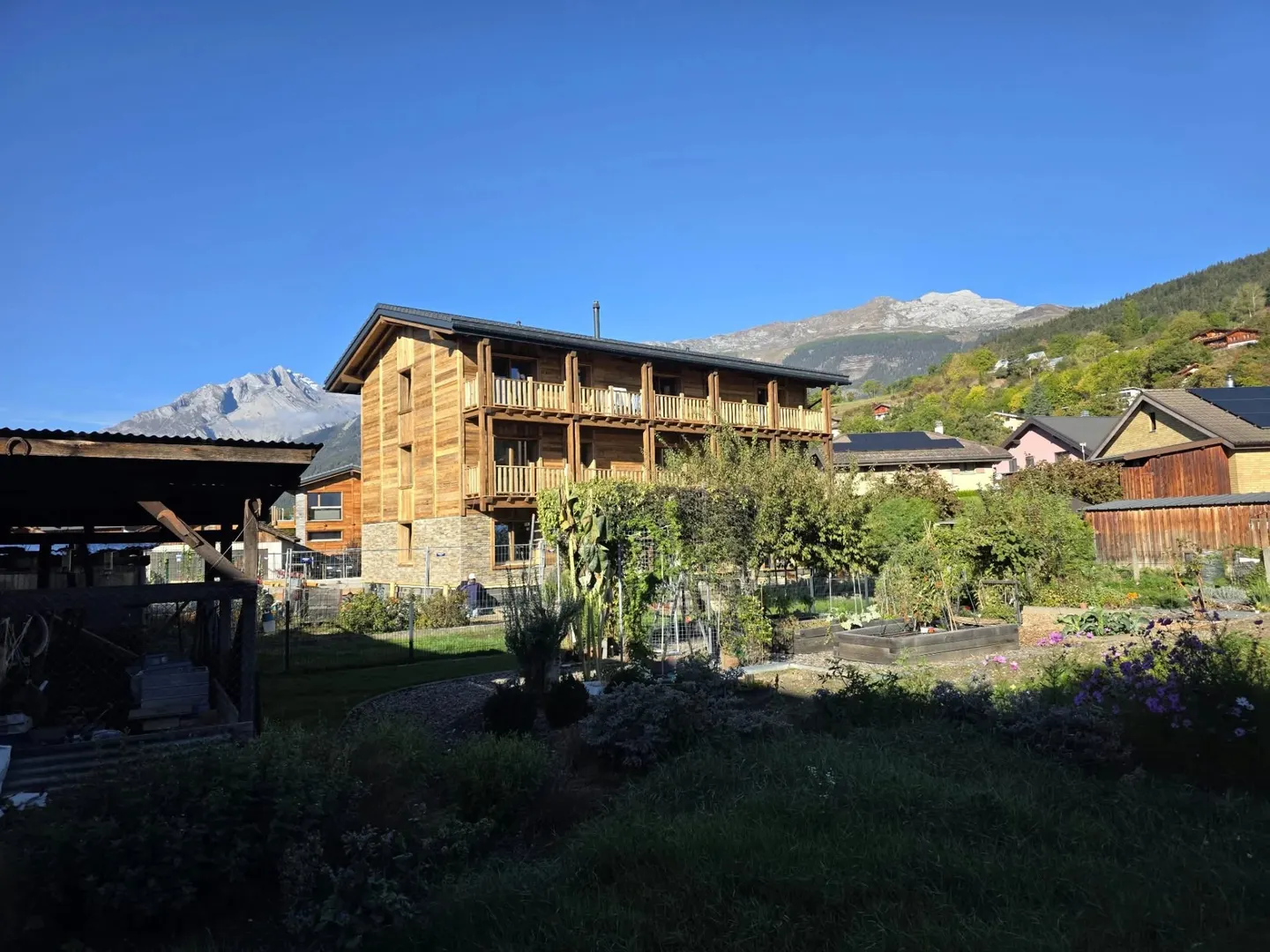 Penthouse with panoramic view in Granois (Savièse) - Photo 1 of 12
