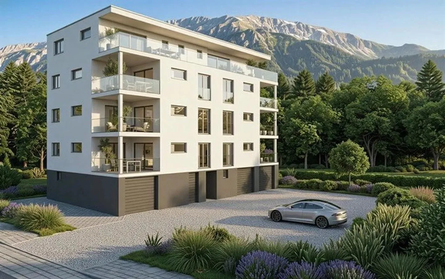 For rent in Aproz, near Sion – beautiful 3.5 rooms with terrace and unobstructed view - Photo 2 of 7