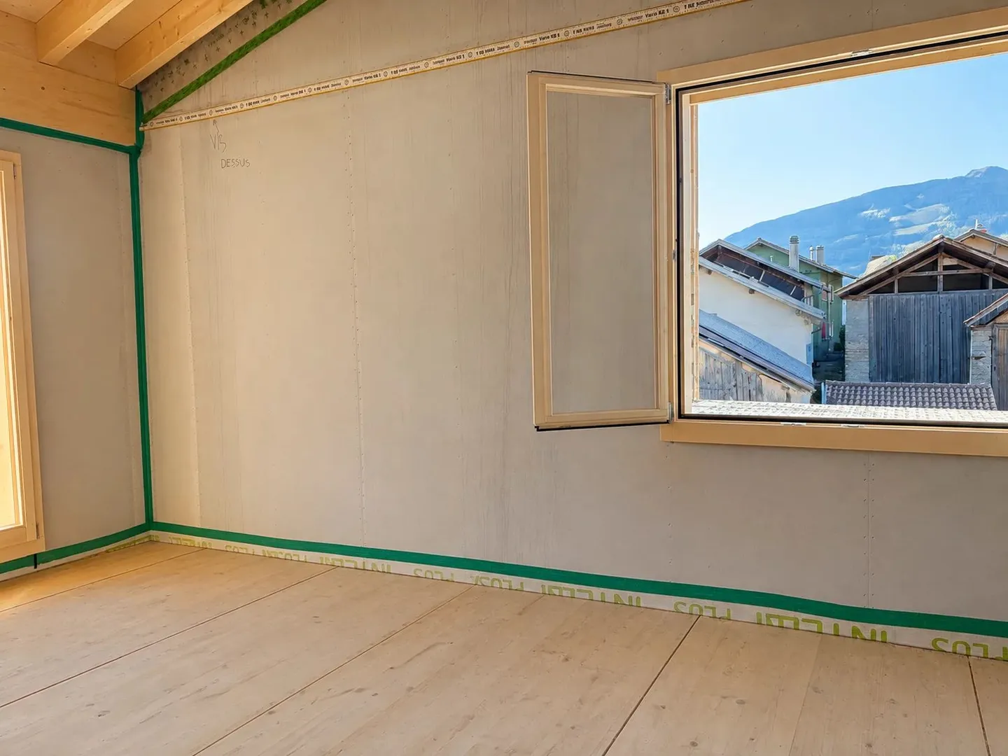 Attique de 4,5 pièces avec vue panoramique à Granois (Savièse) - Photo 4 sur 7