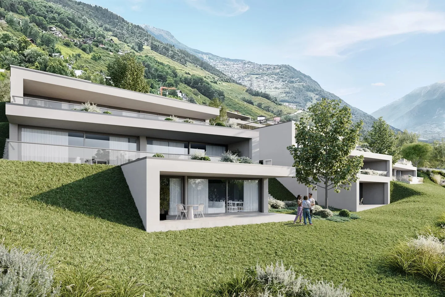 Appartement neuf en attique de 3.5 pièces avec terrasse - Photo 1 sur 11