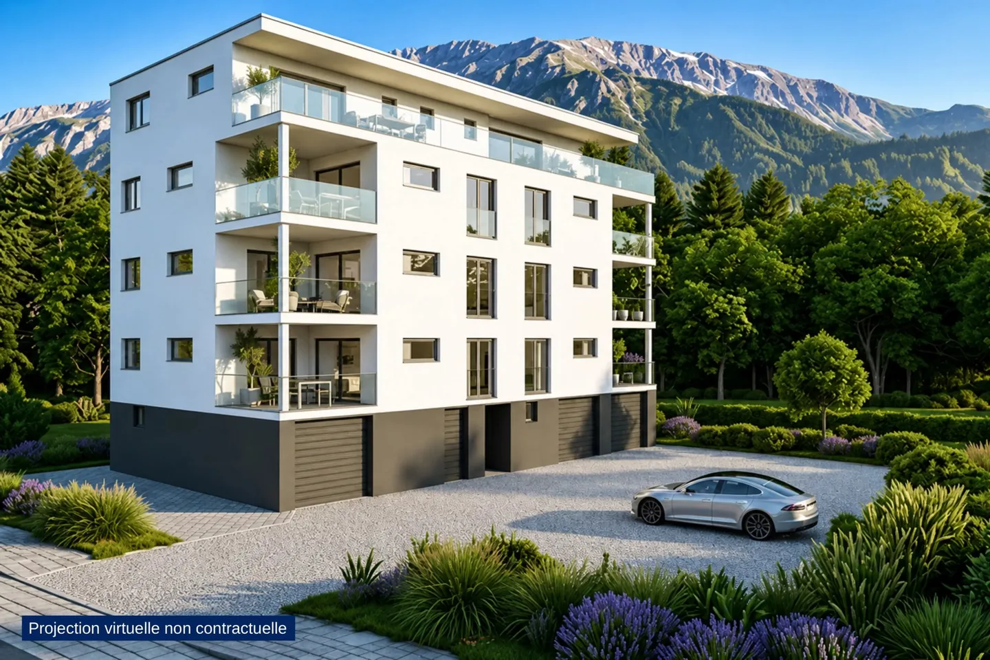 In affitto ad Aproz, lato Sion – superbo attico di 118 m² con terrazza di 60 m² e ascensore privato - Foto 4 di 7