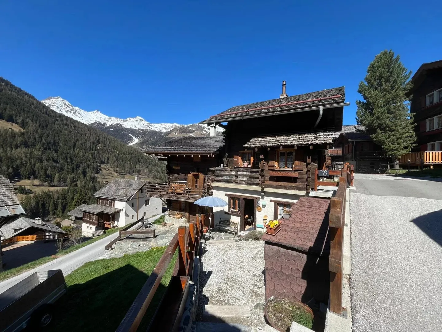 Alter Mazot in ein Chalet umgewandelt - Foto 1 von 13