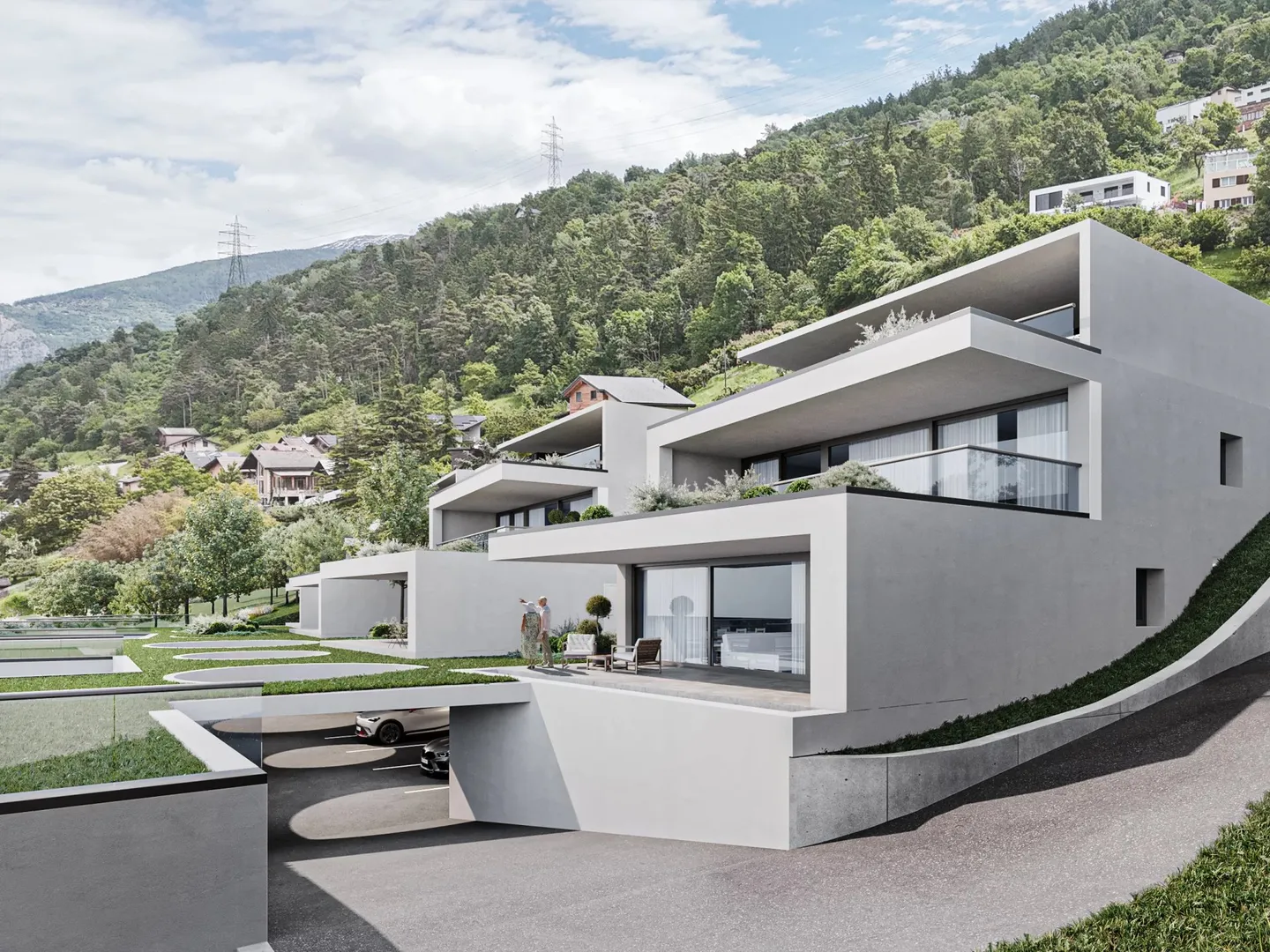 Nouvelle résidence SAORA – Appartement neuf de 3.5 pièces avec terrasse - Photo 1 of 11