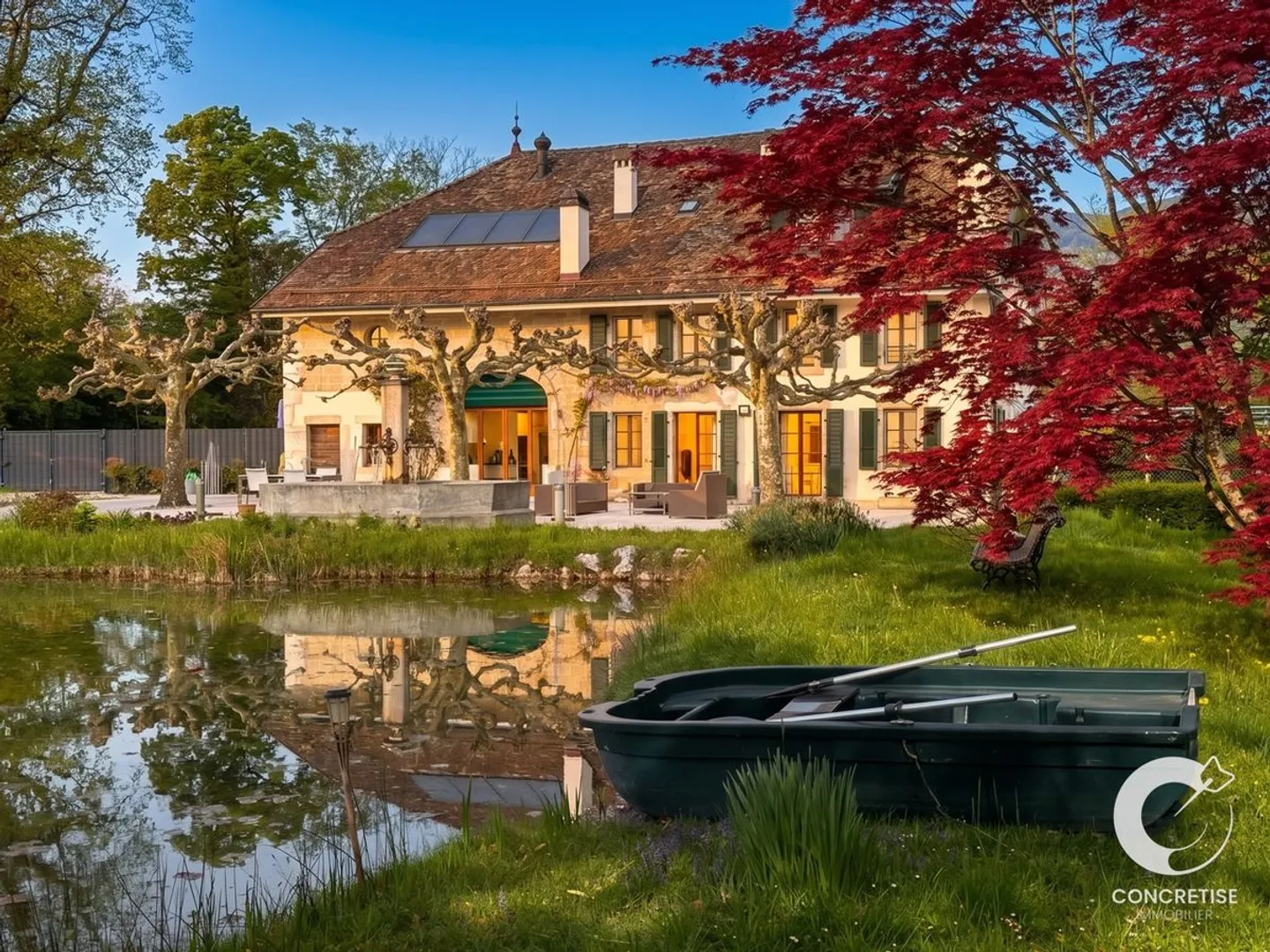 Historisches Herrenhaus - Eine seltene und außergewöhnliche Immobilie in Grens - Foto 1 von 13
