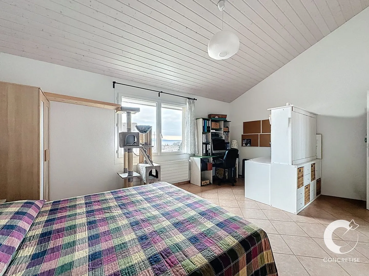 Panorama sul Lago di Ginevra: Appartamento con giardino a Mont-sur-Rolle - Foto 7 di 12