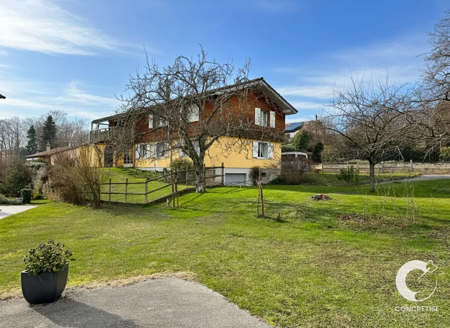 Panorama sul Lago di Ginevra: Appartamento con giardino a Mont-sur-Rolle - Foto 1 di 12