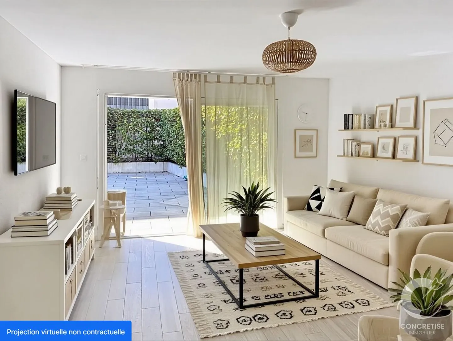 4.5 rooms with terrace and ideal location - Photo 4 of 9