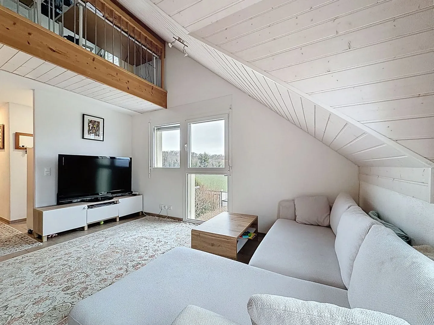 Duplex mit Garten und Blick auf die Alpen / Mont-Blanc - Daillens - Foto 2 von 13