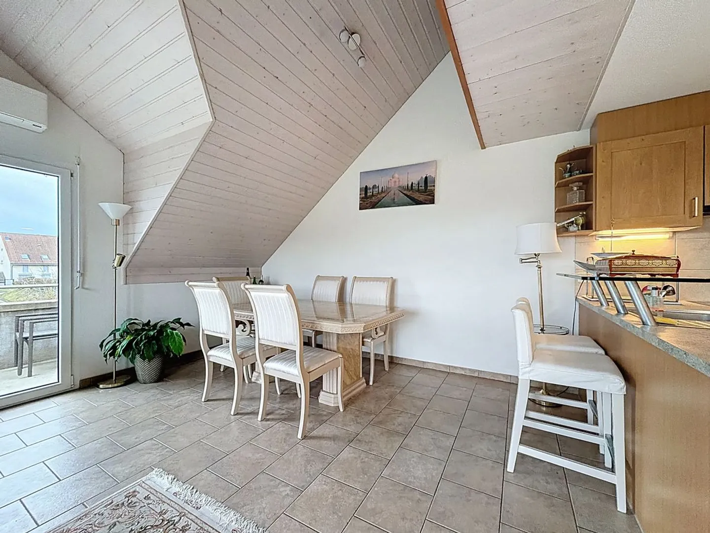 Duplex mit Garten und Blick auf die Alpen / Mont-Blanc - Daillens - Foto 3 von 13