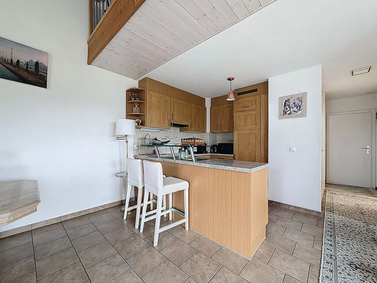 Duplex mit Garten und Blick auf die Alpen / Mont-Blanc - Daillens - Foto 5 von 13